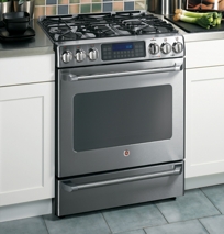 GE Cafe™ 30" Free Standing Gas Range, CGS980SEMSS