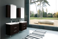Archeda 1 Vanity and Mirorr Cabinet