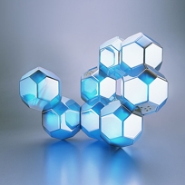 QisDesign Crystal Light Ball 8-Piece Set