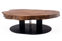 Walnut Slab Coffee Table