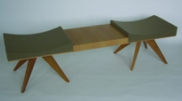 Split Wave Bench