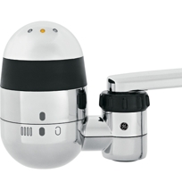 GE® Lead/Cyst Faucet Mount with 1 filter included, GXFM07HBL
