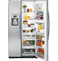 GE Profile™ Energy Star® 24.6 Cu. Ft. Side-by-Side Refrigerator, PSDS5YGXSS
