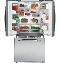 GE Profile™ 22.2 Cu. Ft. Bottom-Freezer Refrigerator with Internal Dispenser, PFSW2MIXSS