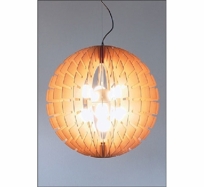 Helios Wood Pendant Light