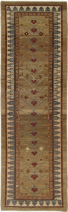 Bakshaish Heart Design No:506 ( Size: 2’9” x 12’) Woven in Northwest Persia.