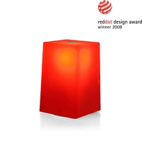 Gem Square Cordless Table Lamp - Rechargeable at MetropolitanDecor