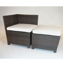 beSKWERE Easy Chair and Ottoman