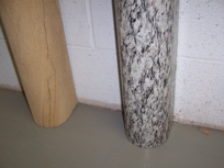 Curved Stone panels