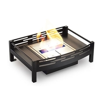 Traditional Grate Fireplace