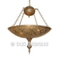 Moroccan chandelier, Moorish chandelier, ceiling hanging lamp