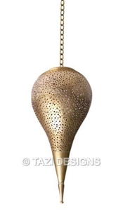 Contemporary Moroccan Light Pendant - Pear