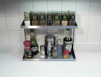 Stainless Steel Spice & Bath Rack