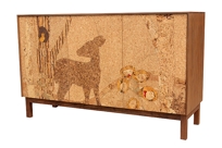 Cork Mosaic Sideboard - Forest