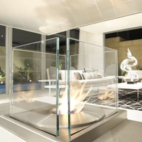Mini T Outdoor Fireplace by EcoSmart Fire at ContemporaryLightingDecor.com