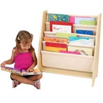 Sling Bookshelf Natural