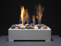 Gas Stones, modern log set alternative