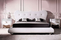 Victoria Italian Leather Bed