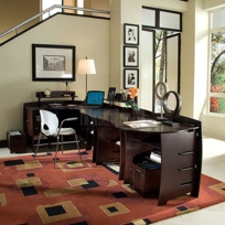 60" x 47" Corner Desk at MetropolitanDecor.com