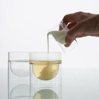 float sugar + cream