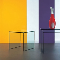 Trio Modern Glass Nesting Tables, Tonelli Design at Metropolitandecor.com