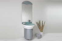 Fresca Calmo 24 Silver Modern Bathroom Vanity