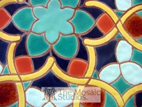 Moorish ~ zillig inspired ~ hand made ceramic mosaics