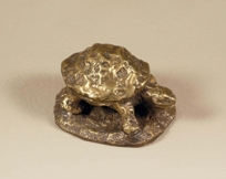 Antique Brass Turtle Paperweight