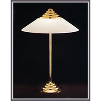 Beehive Glass Cone Lamp