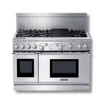 48" Pro Grand All-Gas Self-Cleaning Range with 6 Star Burners (2 W/ ExtraLow) and Electric Griddle PRG486EDG