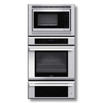 30" Masterpiece Series Stainless Steel Combination Oven with a Convection Microwave, True Convection Oven and Warming Drawer MEMCW301ES