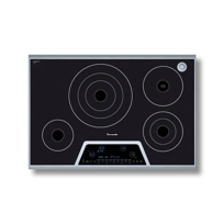 30" Masterpiece Electric Cooktop with 4 Elements, Touch Control Panel and 1 Sensor Dome CES304FS
