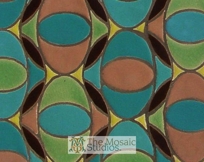 RetrOvals ~ Ceramic Mosaic Tile
