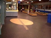 Square Cut-Glued Down Flooring