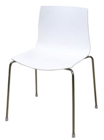 arper catifa chair in white