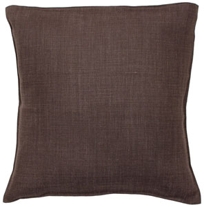 belgian linen pillows in noir