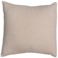 belgian linen pillows in pewter