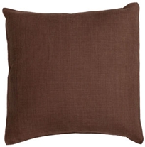 belgian linen pillows in taupe