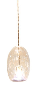clear glass egg lamp