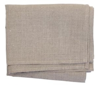 natural linen runner