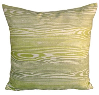 wood grain linen pillow by kevin o'brien