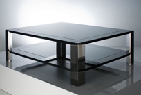 "Sledge" Acrylic/Lucite Cocktail/Coffee Table