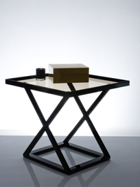 "Revolver" Lucite/Acrylic Table