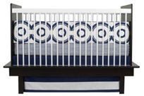 Wheels Motif Crib Set By Oilo