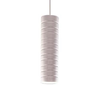 Strata Mini Pendant White Gloss, item # LVMP03-WG