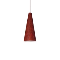 Fossil Mini Pendant Red Rock, item # LVMP04-RR