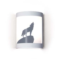 Lone Wolf Wall Sconce, item # F200H