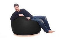 Jaxx Faux Leather Medium Beanbag