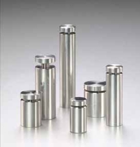 Stainless Steel Standoff with Cover Cap - 16mm Diameter (5/8")