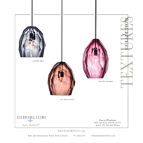 Studio Bel Vetro Faceted Glass Pendant Light
